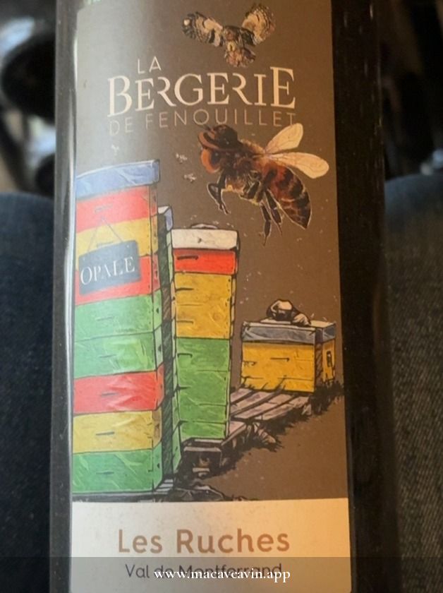 Étiquette de Les Ruches, La Bergerie de Fenouillet