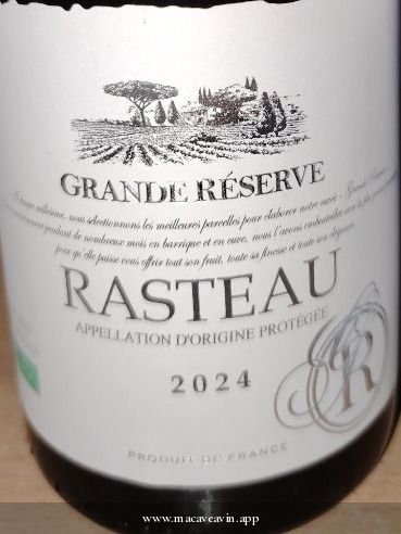 Étiquette de Grande Réserve, Pierre Vidal