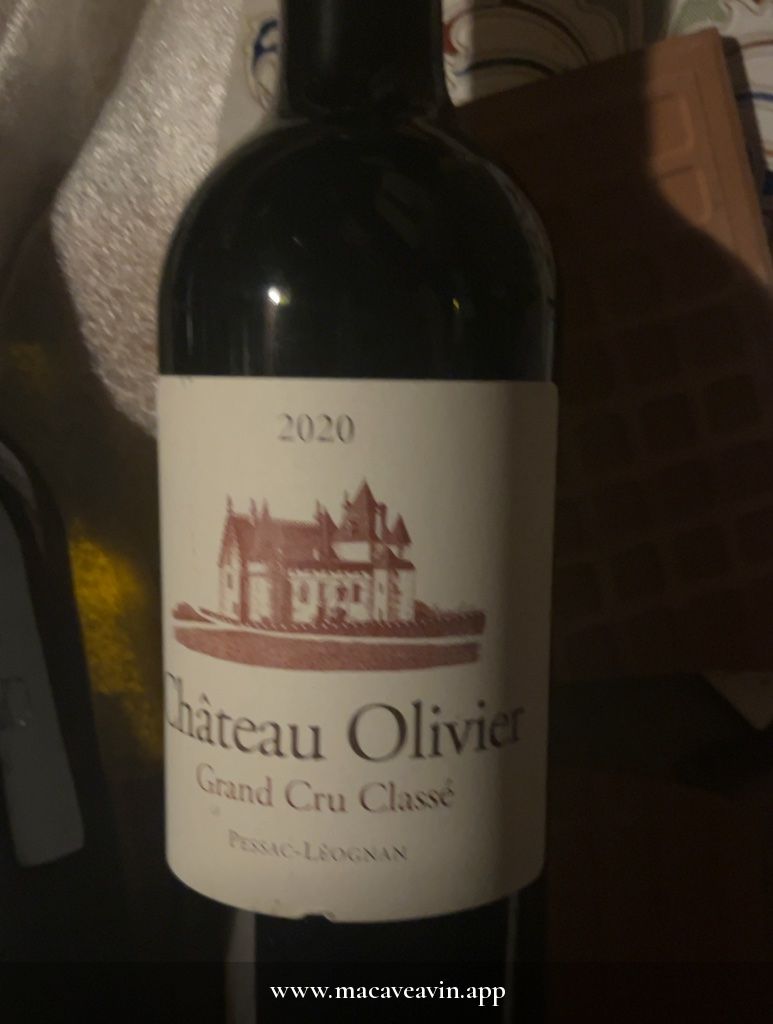 Étiquette de Château Olivier, Château Olivier