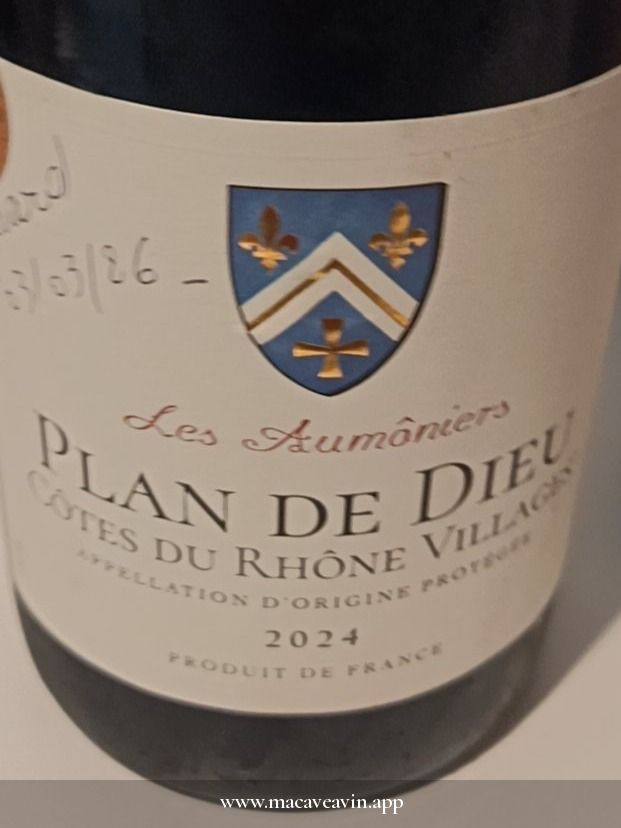 Étiquette de Les Aumôniers, Cellier de Saint-Jean
