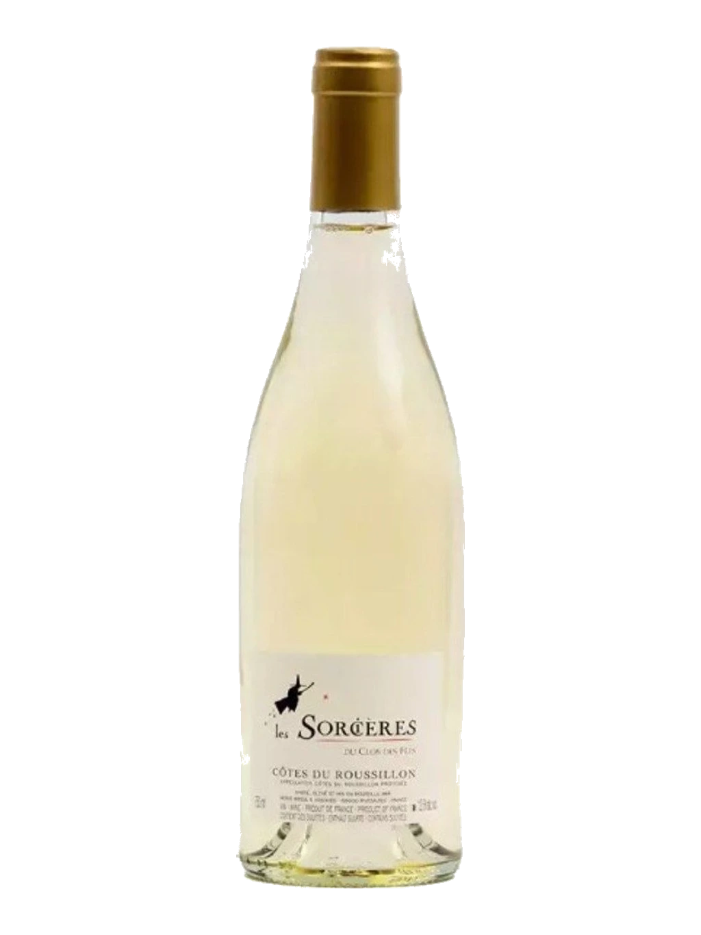 Étiquette de Les Sorcières, Domaine du Clos des Fées