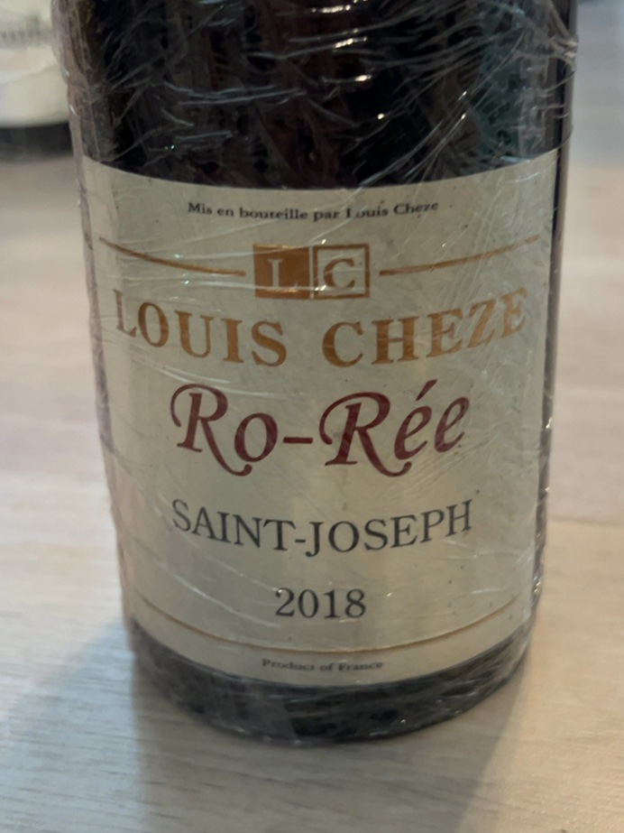 Étiquette de Ro-Rée Rouge, Louis Chèze