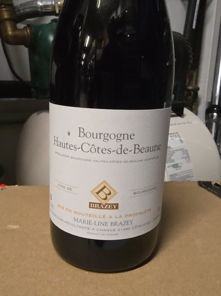 Étiquette de Bourgogne Hautes-Côtes de Beaune, Domaine Marie-Line Brazey