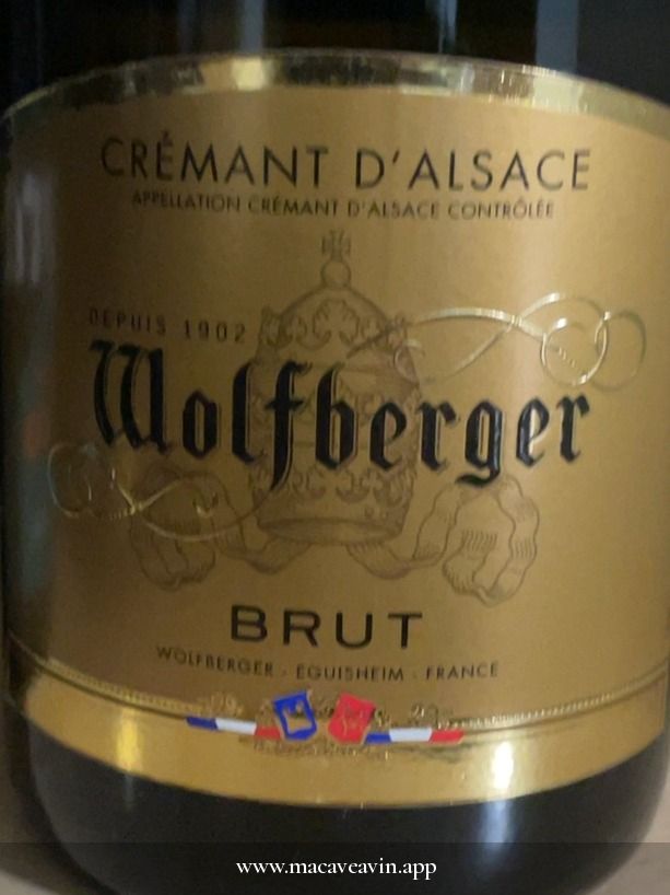 Étiquette de Brut, Wolfberger