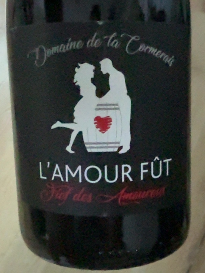 Étiquette de L’Amour Fût, Château de La Cormerais