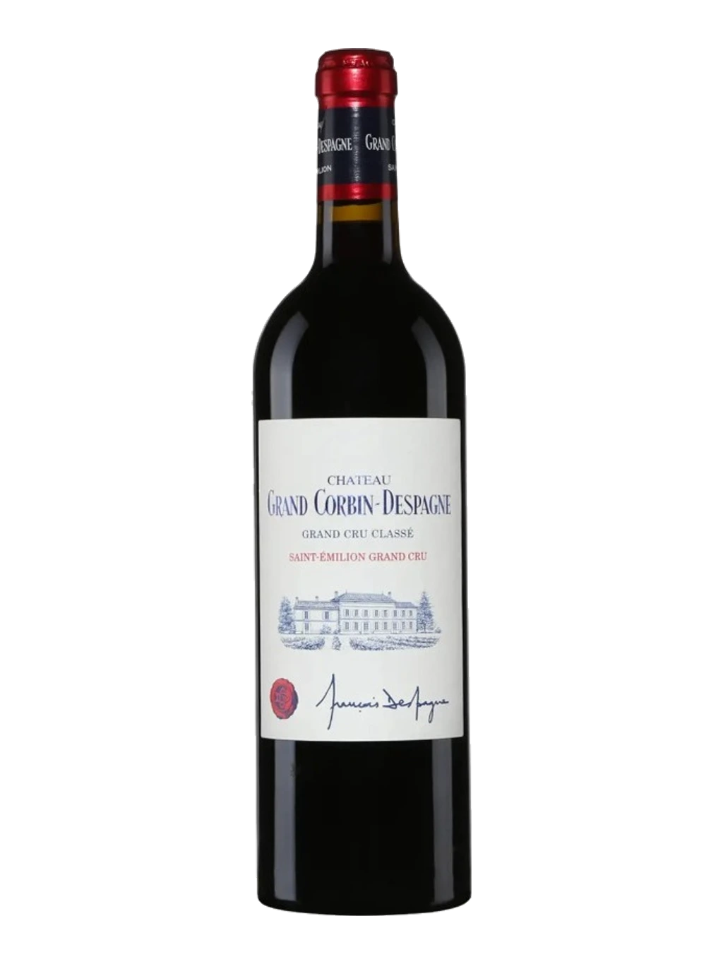 Étiquette de Grand Corbin-Despagne, Château Grand Corbin-Despagne