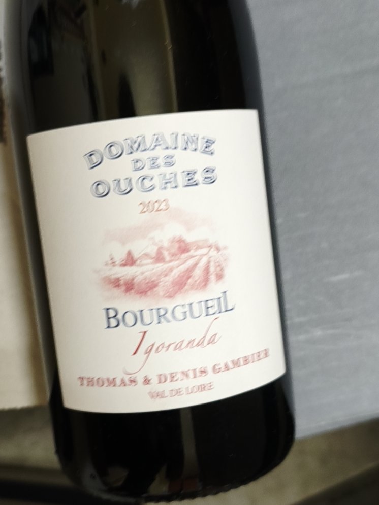 Étiquette de Igoranda, Domaine des Ouches