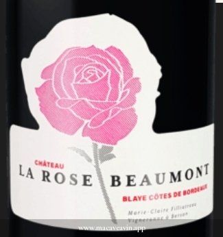 Étiquette de Château La Rose Beaumont, Château La Rose Beaumont