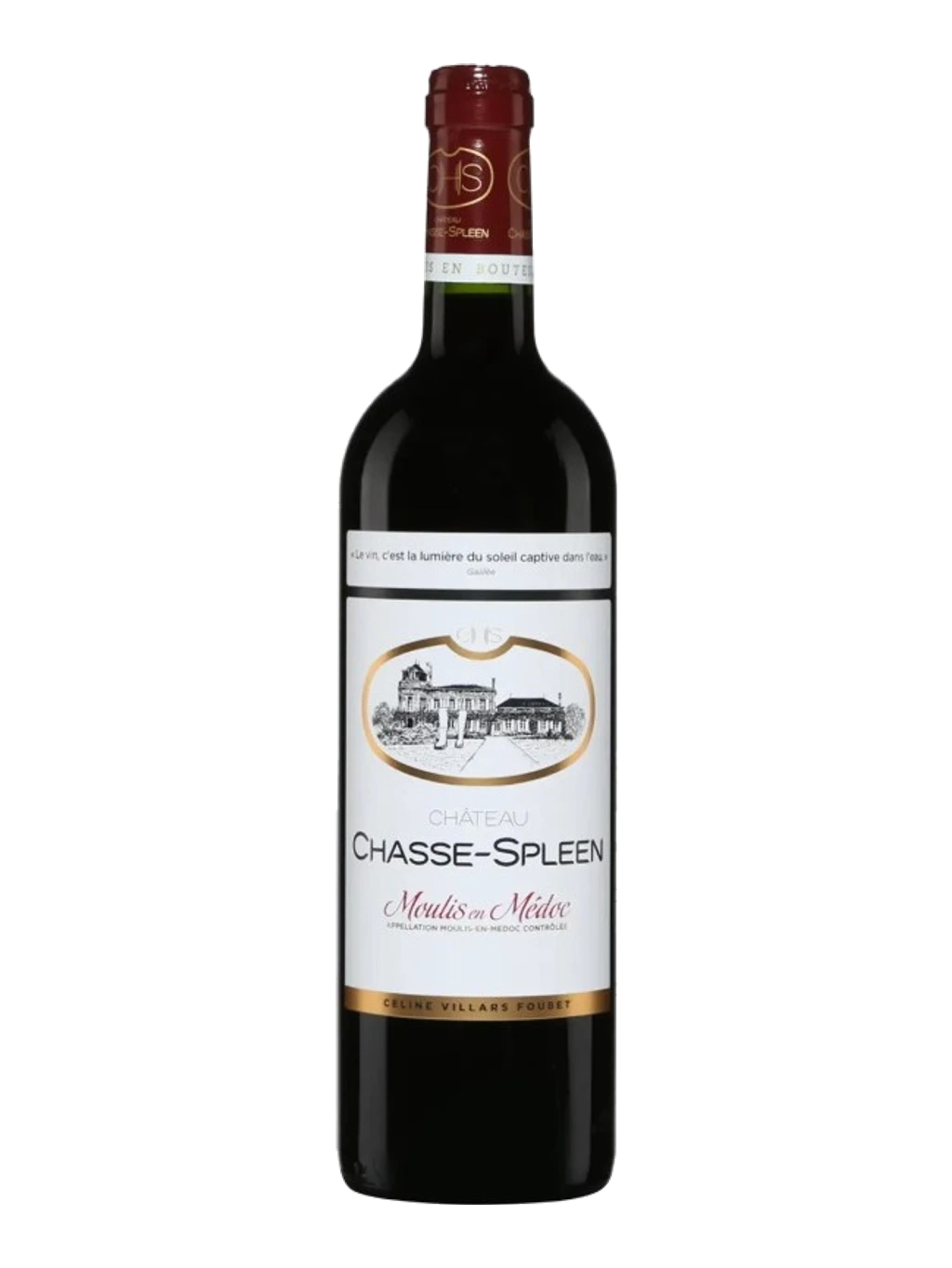 Étiquette de Chasse Spleen, Château Chasse-Spleen