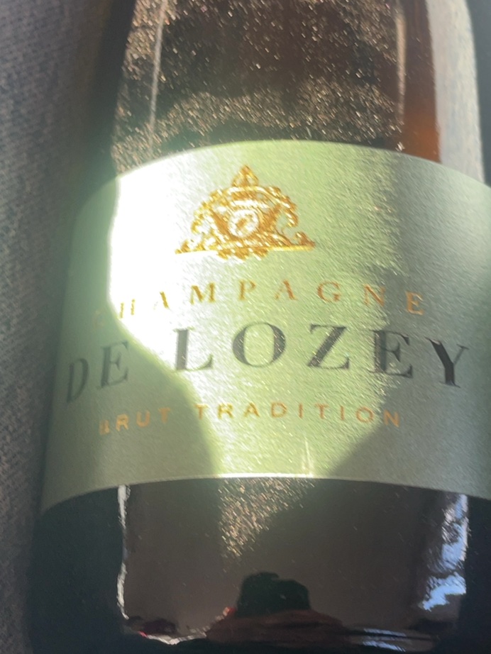 Étiquette de Brut Tradition, Champagne De Lozey