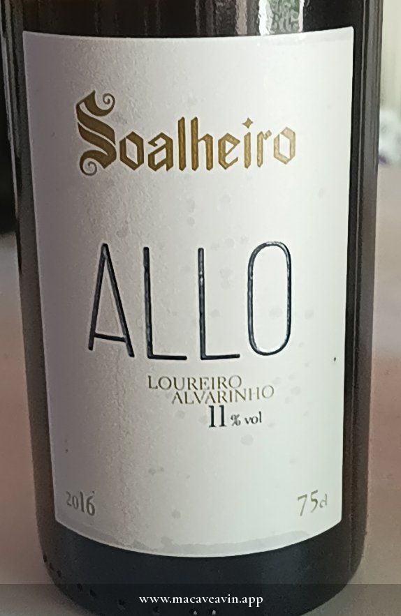 Étiquette de ALLO, Soalheiro