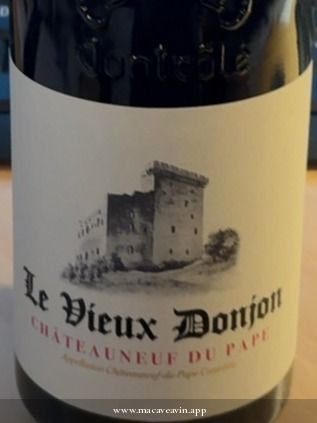 Étiquette de Le Vieux Donjon, Le Vieux Donjon
