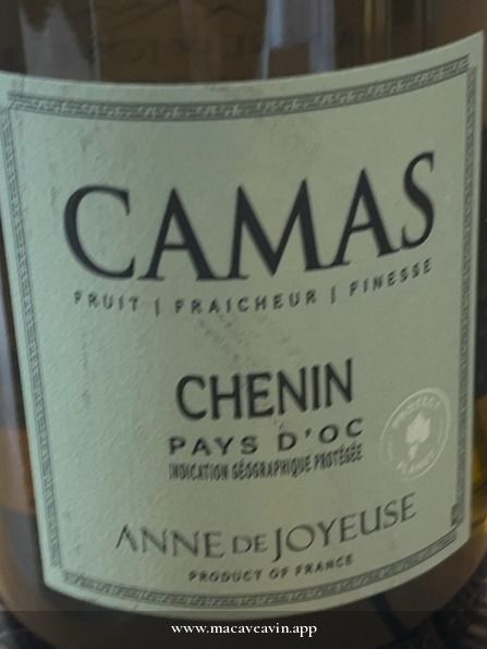 Étiquette de Camas Chenin, Anne de Joyeuse