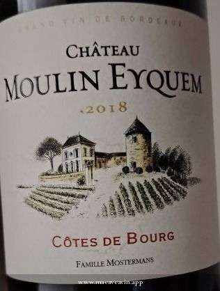 Étiquette de Château Moulin Eyquem, Château Moulin Eyquem