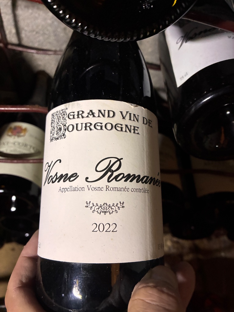 Étiquette de Vosne-Romanée, Vincent Legou