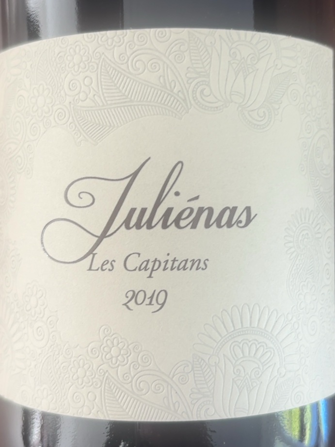 Étiquette de Juliénas Les Capitans, Maison Trénel