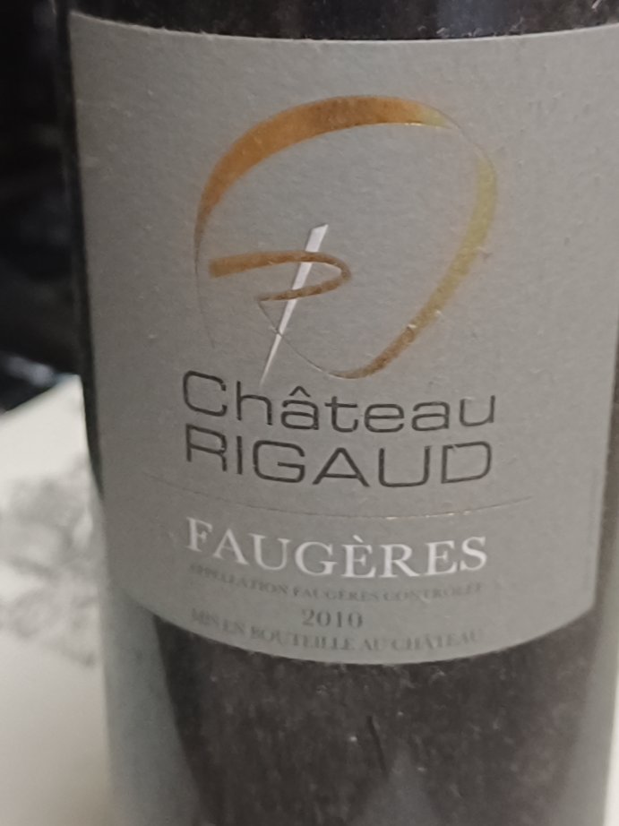 Étiquette de Château Rigaud, Château Rigaud