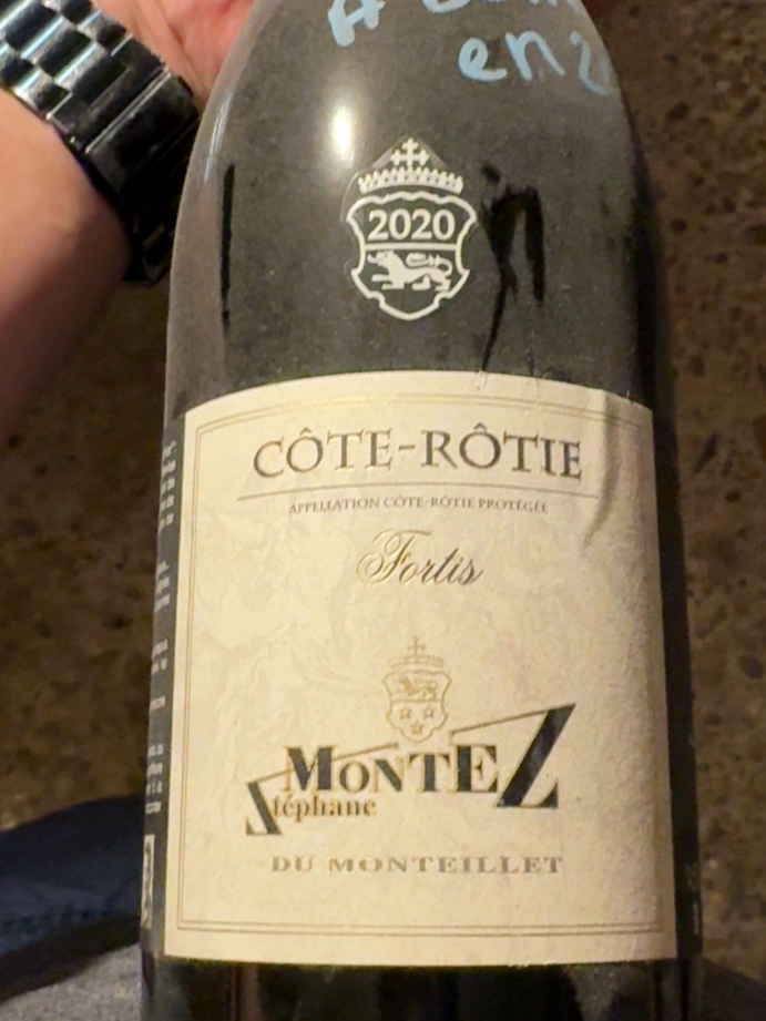 Étiquette de Fortis, Domaine du Monteillet