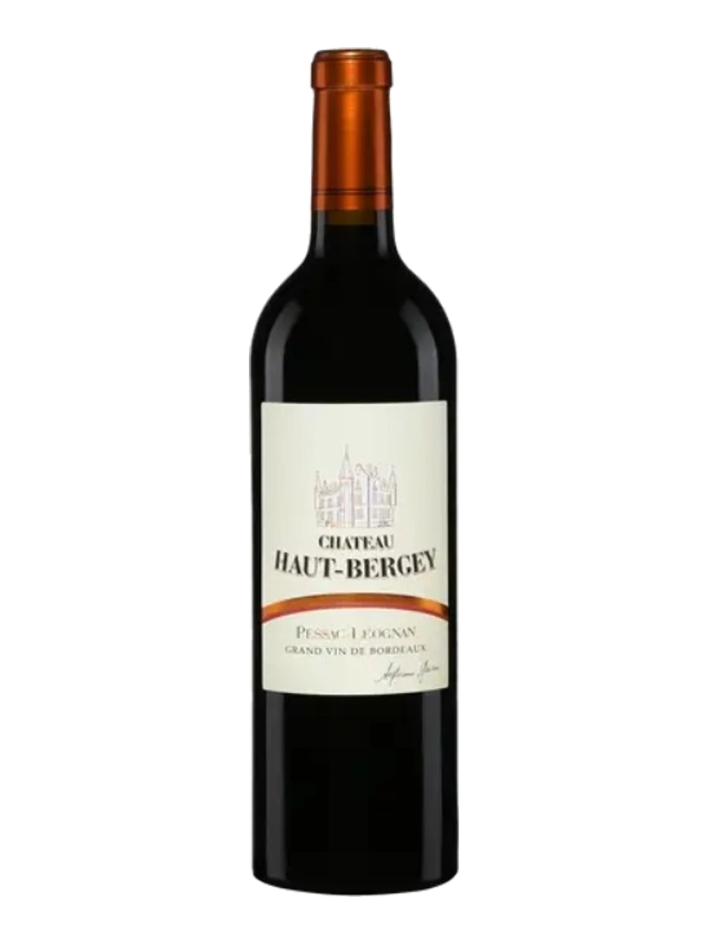 Étiquette de Château Haut-Bergey rouge, Château Haut-Bergey