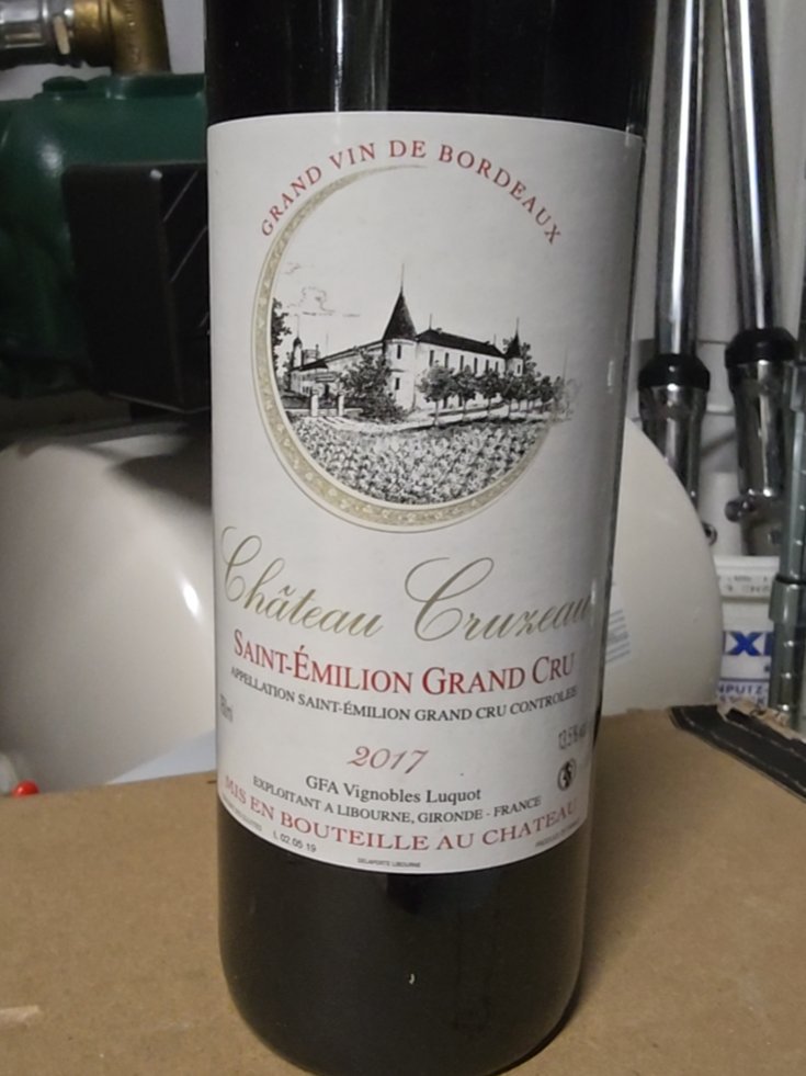 Étiquette de Château Cruzeau, GFA Vignobles Luquot