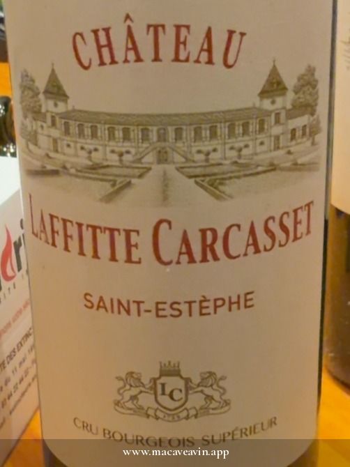 Étiquette de Château Laffitte Carcasset, Château Laffitte Carcasset