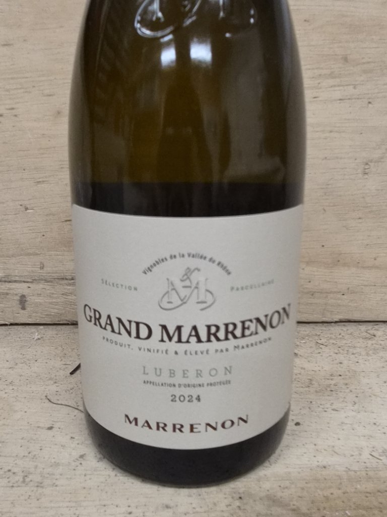 Étiquette de Grand Marrenon Blanc, Marrenon