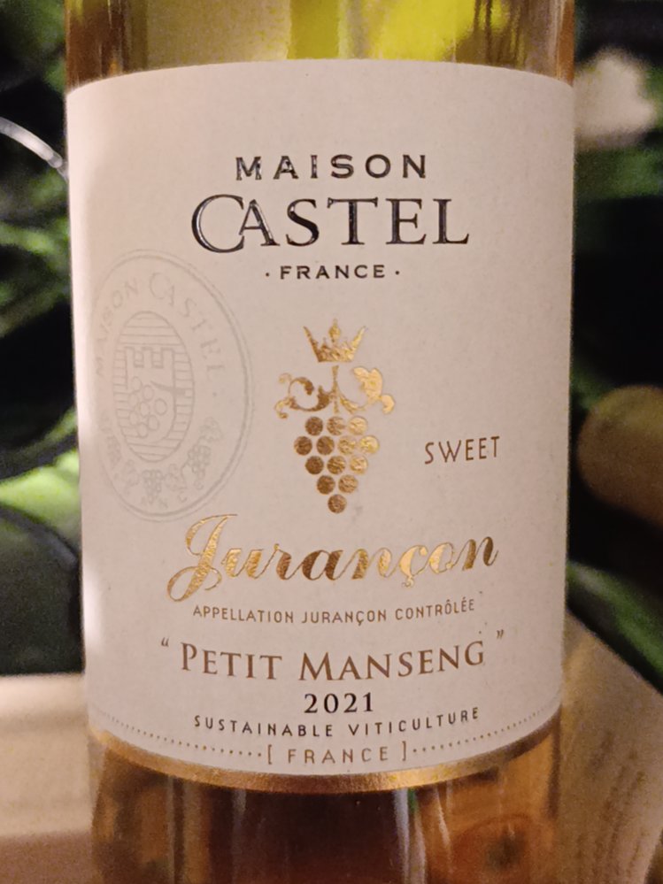 Étiquette de Maison Castel Petit Manseng, Castel Frères