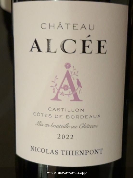 Étiquette de Château Alcée, Château Alcée