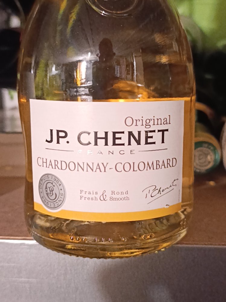 Étiquette de Colombard Chardonnay, J.P. Chenet