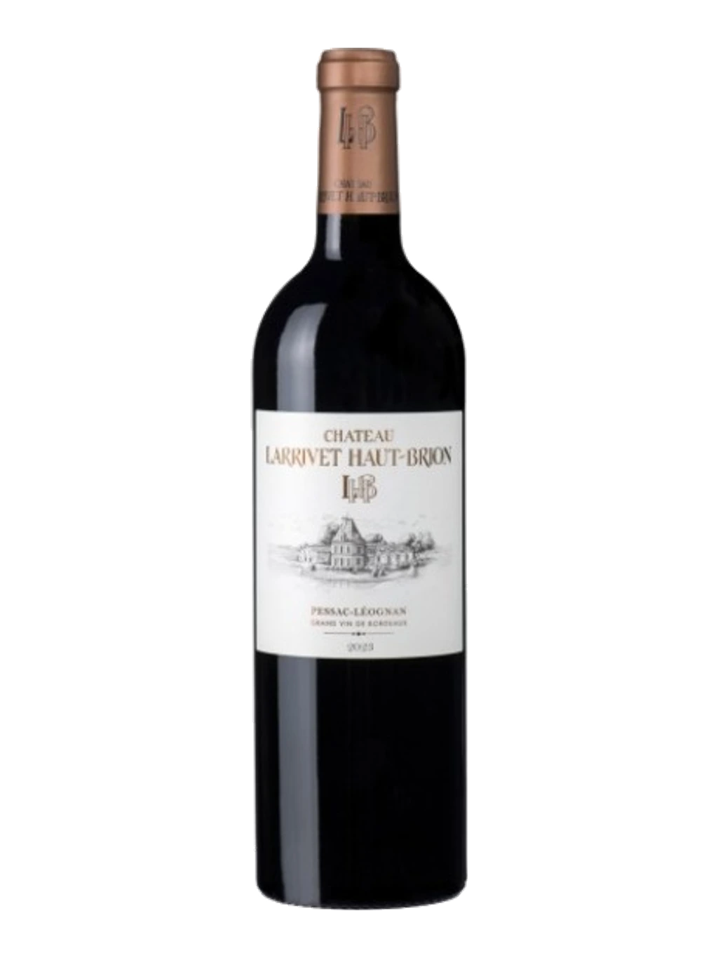 Étiquette de Château Larrivet Haut-Brion Rouge, Château Larrivet Haut-Brion