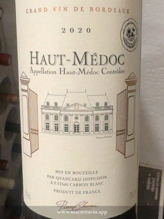 Étiquette de Haut-Médoc, Quancard Diffusion