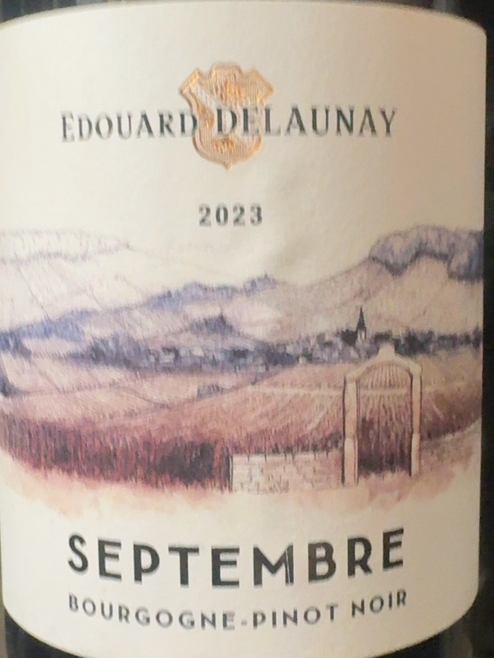 Étiquette de Septembre, Édouard Delaunay