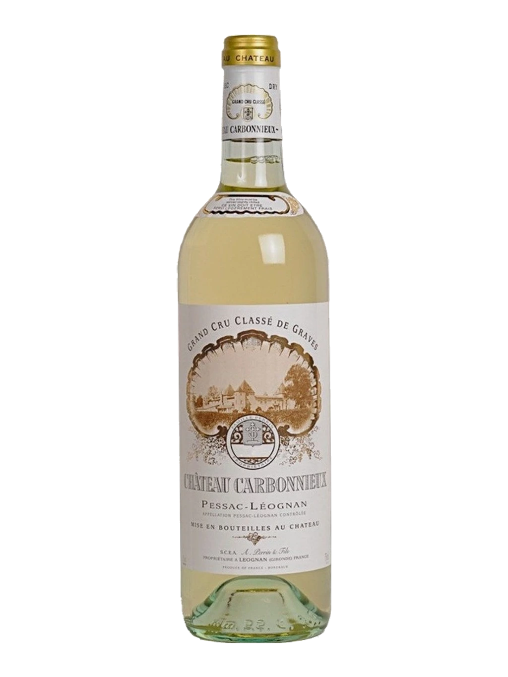 Étiquette de Château Carbonnieux Blanc, Château Carbonnieux