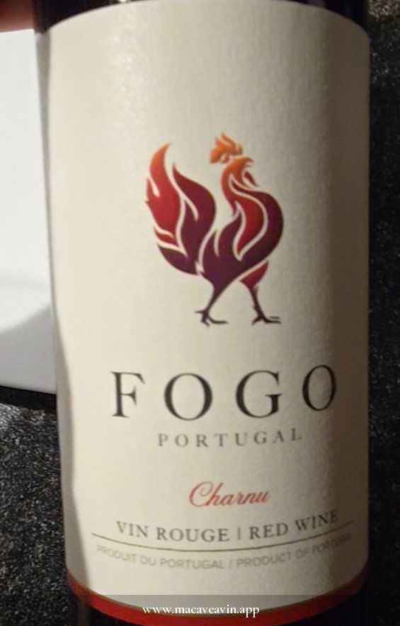 Étiquette de Charnu Rouge, Fogo