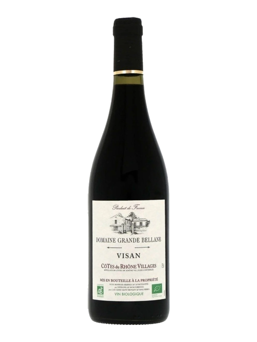 Étiquette de Visan, Domaine Grande Bellane
