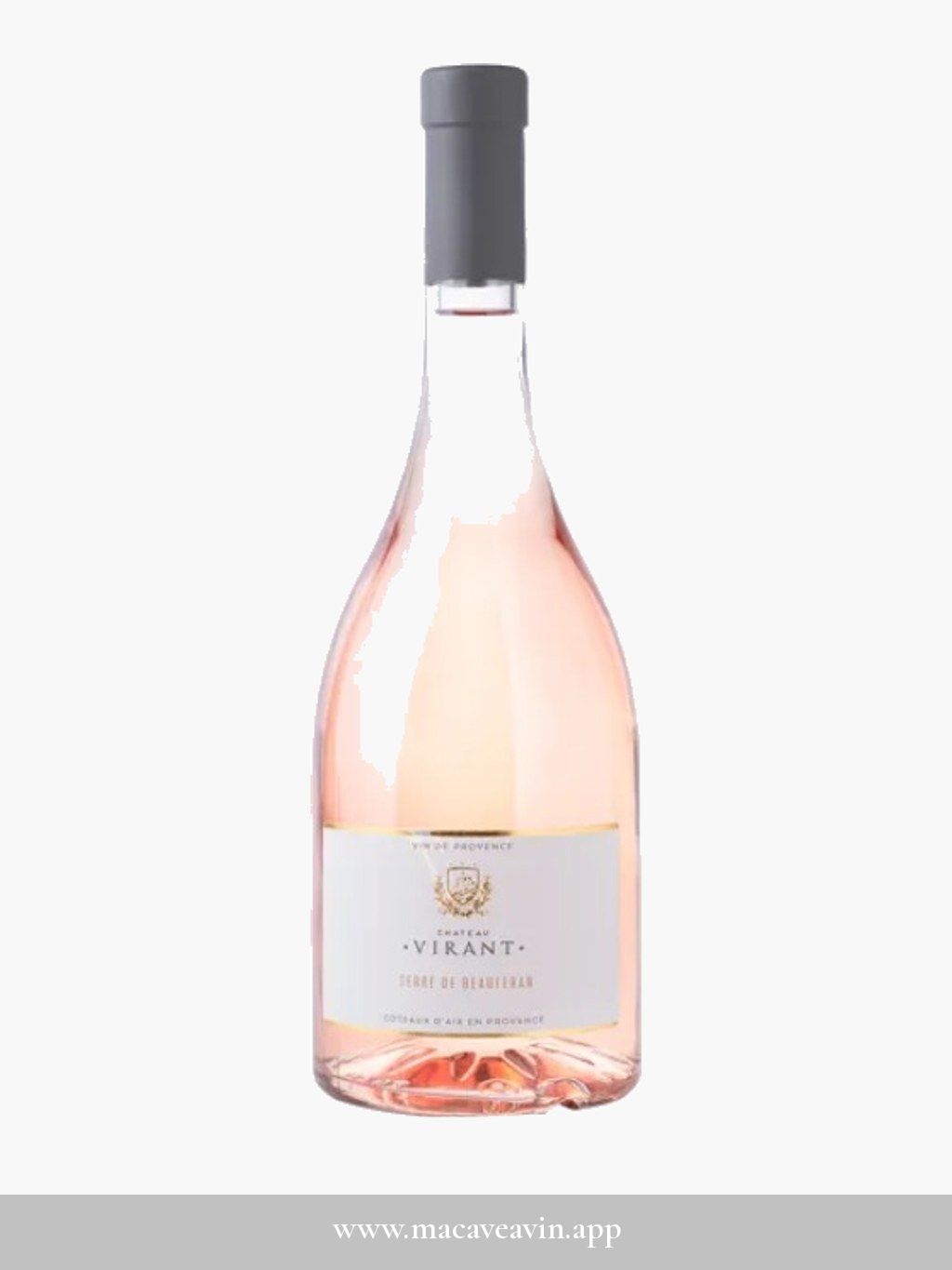 Étiquette de Terre de Beauferan Rosé, Château Virant