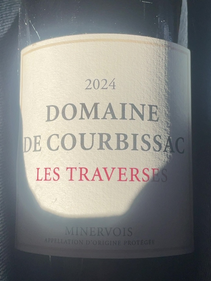 Étiquette de Les Traverses, Domaine de Courbissac