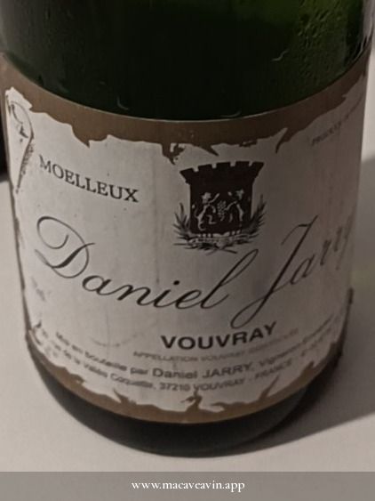 Étiquette de Moelleux Réserve, Daniel Jarry