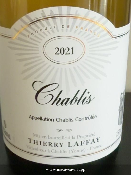 Étiquette de Chablis, Thierry Laffay