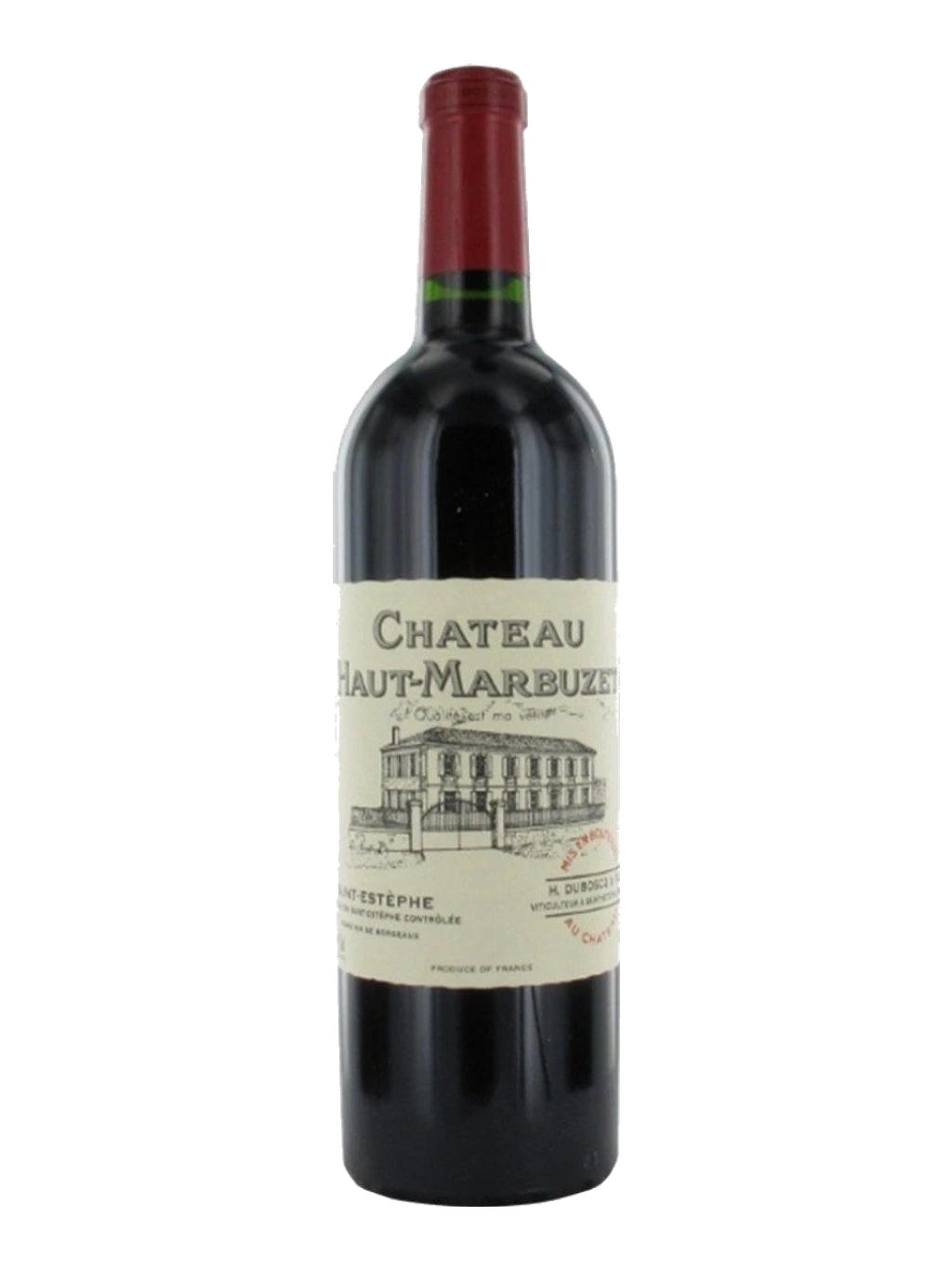 Étiquette de Haut-Marbuzet, Château Haut-Marbuzet