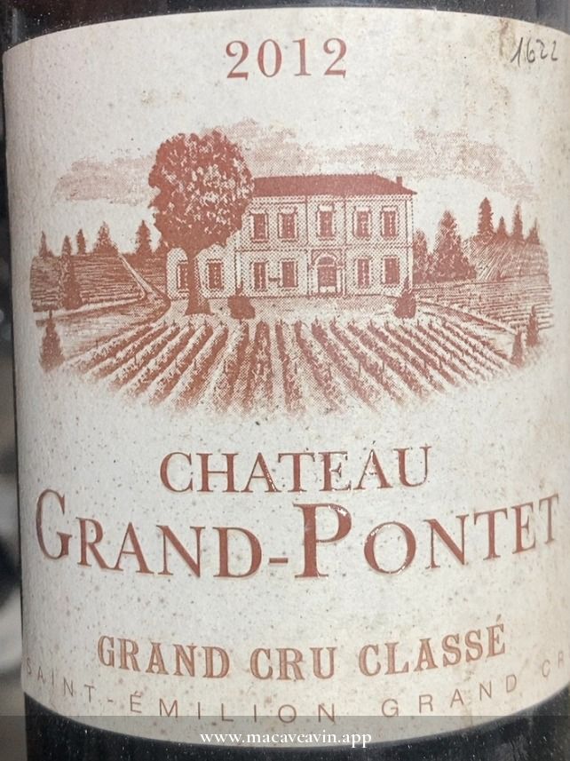 Étiquette de Château Grand-Pontet, Château Grand-Pontet