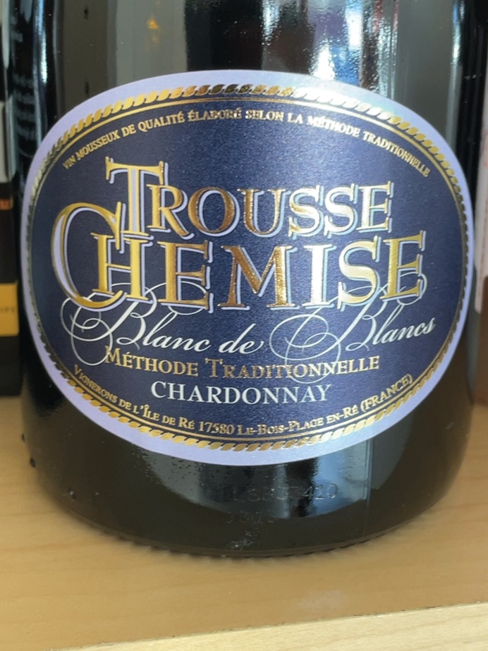 Étiquette de Méthode Traditionnelle Chardonnay Pinot Noir Brut, Les Jamelles