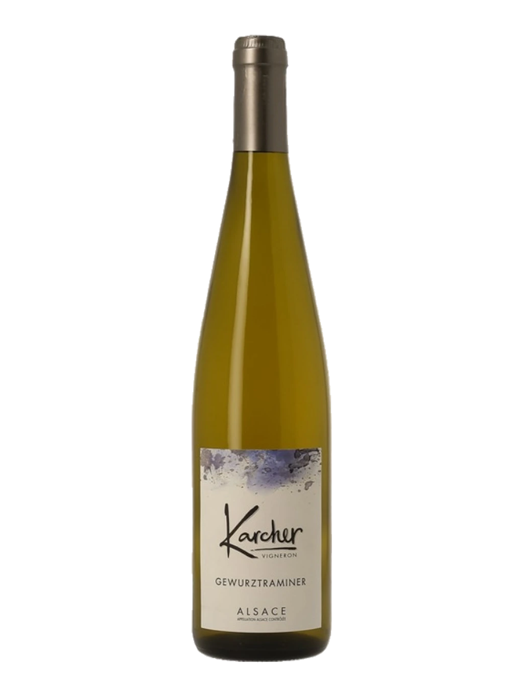 Étiquette de Gewürztraminer 'Harth', Robert Karcher