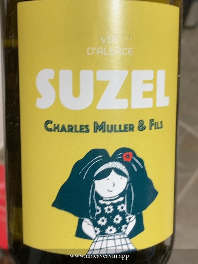 Étiquette de Suzel, Charles Muller & Fils