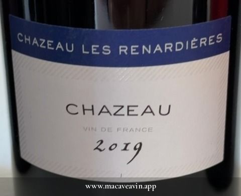 Étiquette de Mâcon-Bray, Chazeau Les Renardières
