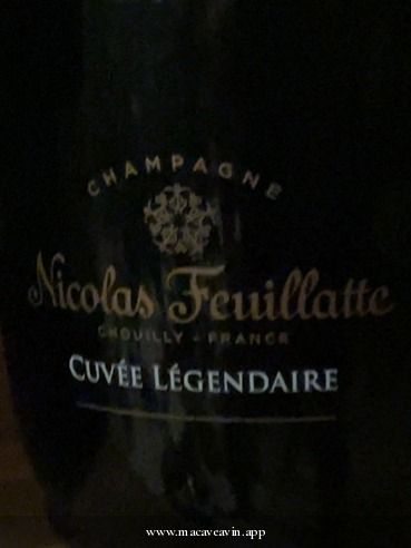 Étiquette de Cuvée Légendaire, Nicolas Feuillatte