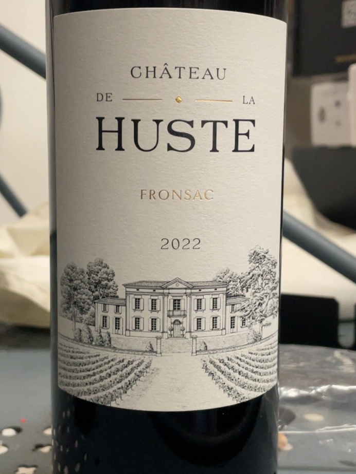Étiquette de Château de La Huste, Château de La Huste