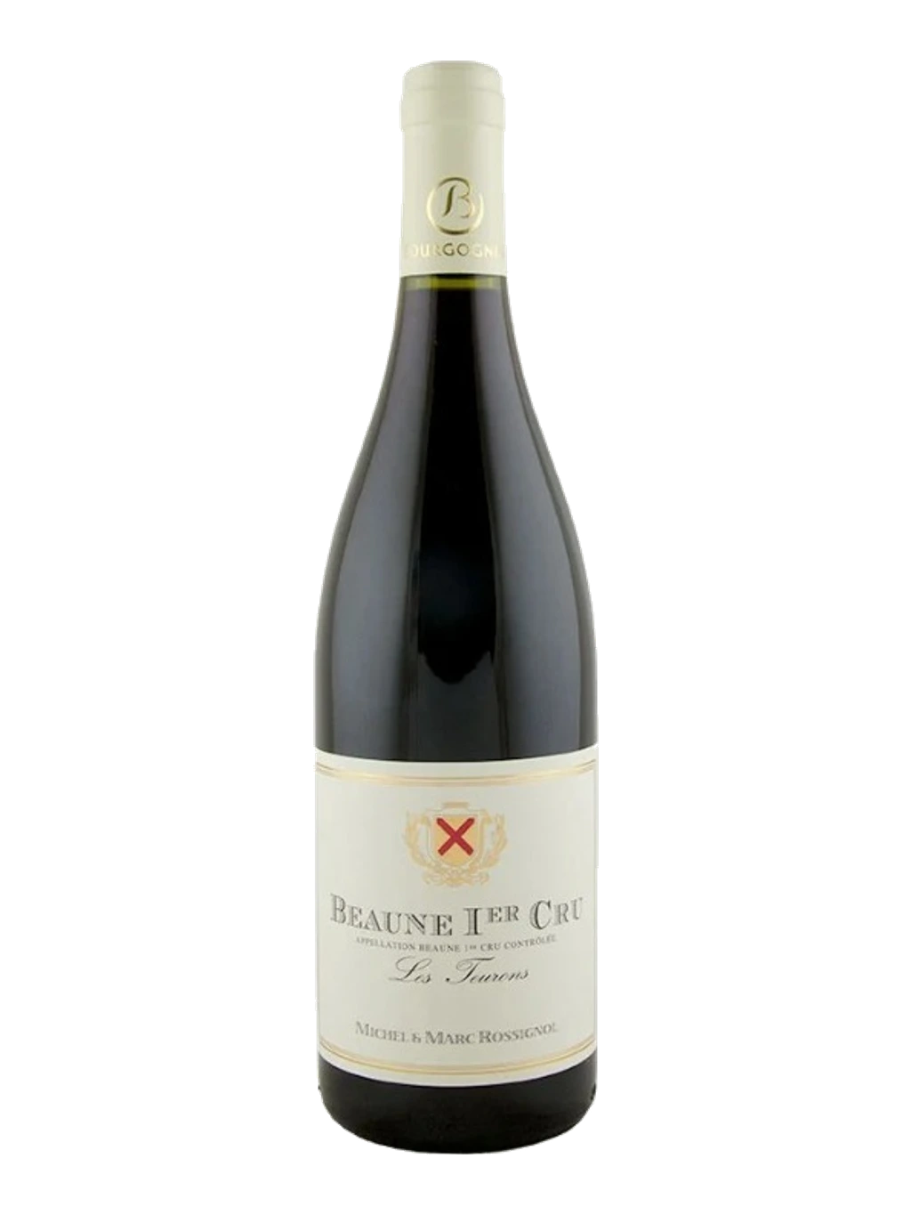 Étiquette de Beaune 1er Cru Les Teurons, Michel & Marc Rossignol