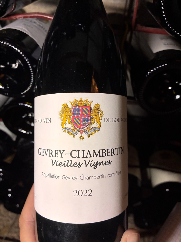 Étiquette de Gevrey-Chambertin, Vincent Legou