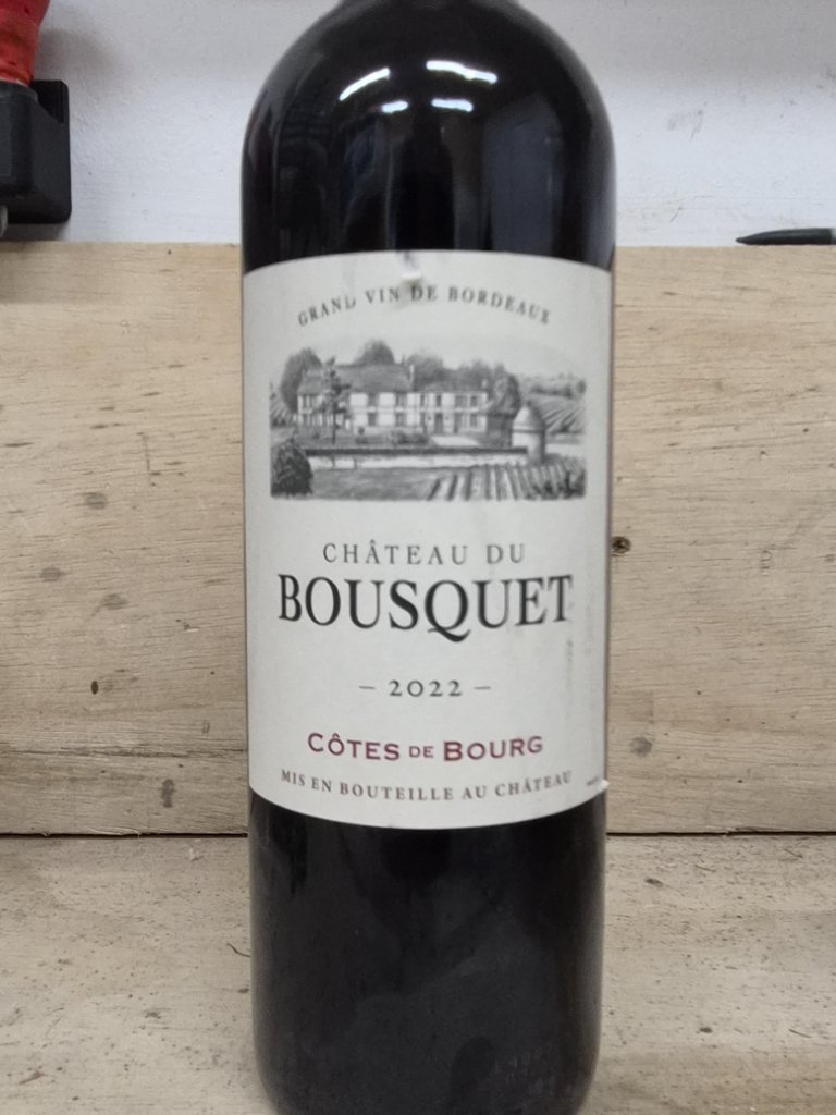 Étiquette de Tholus du Colombier, Château du Bousquet